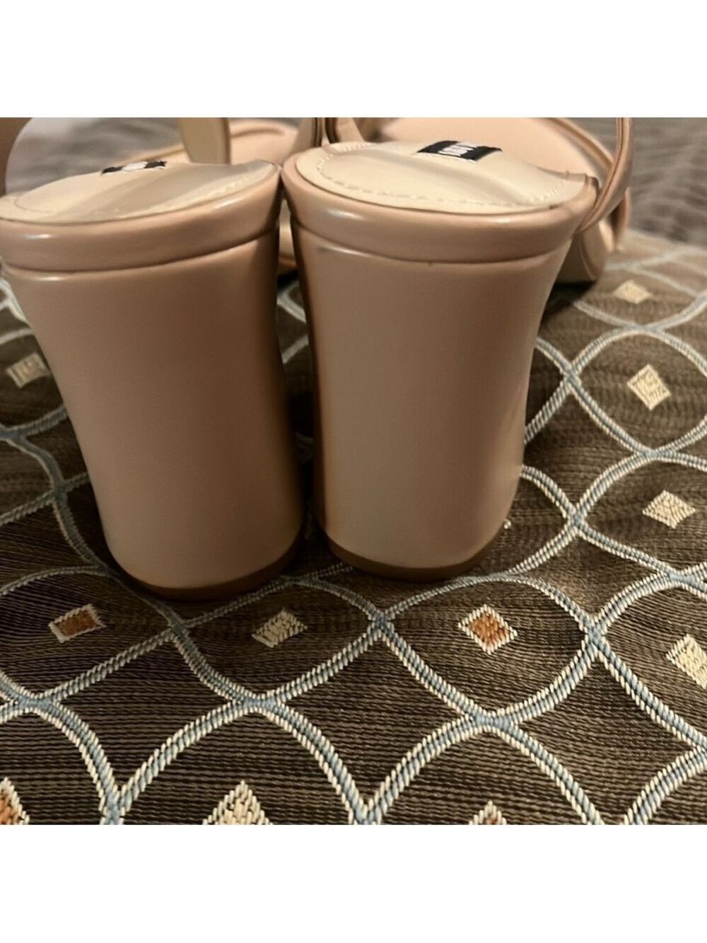 Nine West sandals. Light pink/ beige - Picture 4 of 6